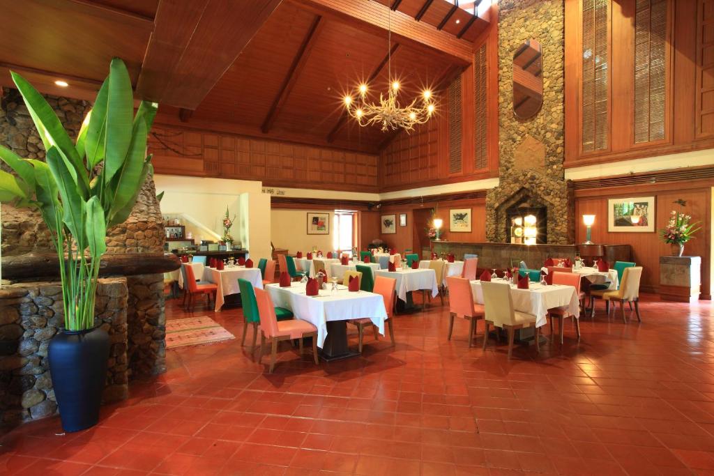 Restaurace v ubytování Belle Villa Resort, Chiang Mai