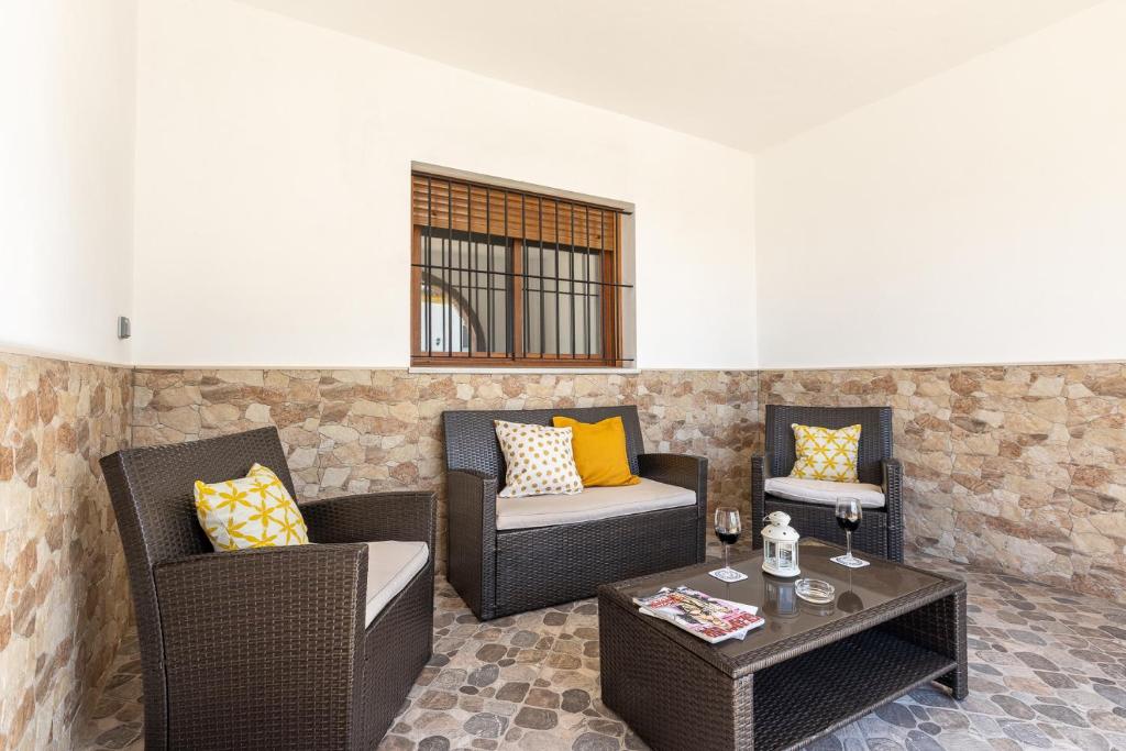 Posedenie v ubytovaní La Casa Luz Alltarifa