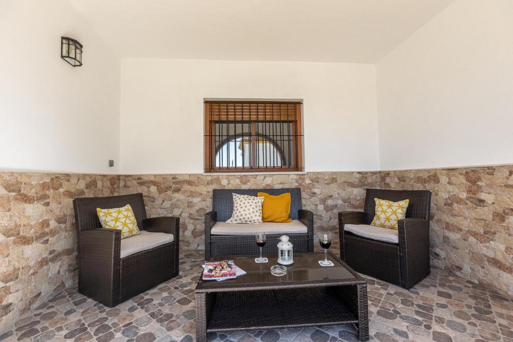 Posedenie v ubytovaní La Casa Luz Alltarifa
