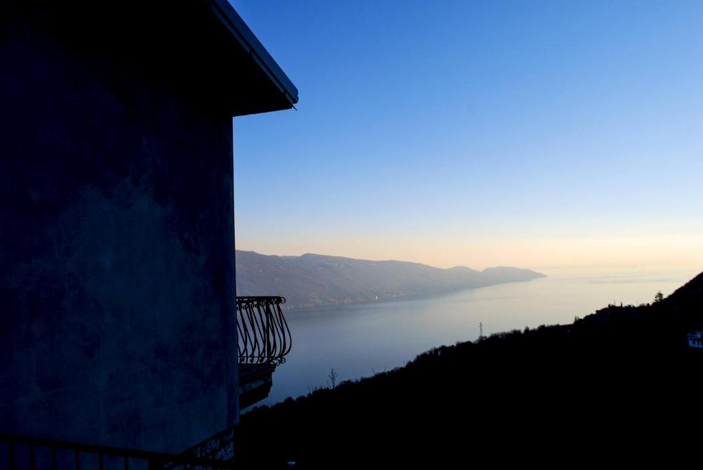 a view of a body of water from a building at Villa Ada - Theater Home in Tignale