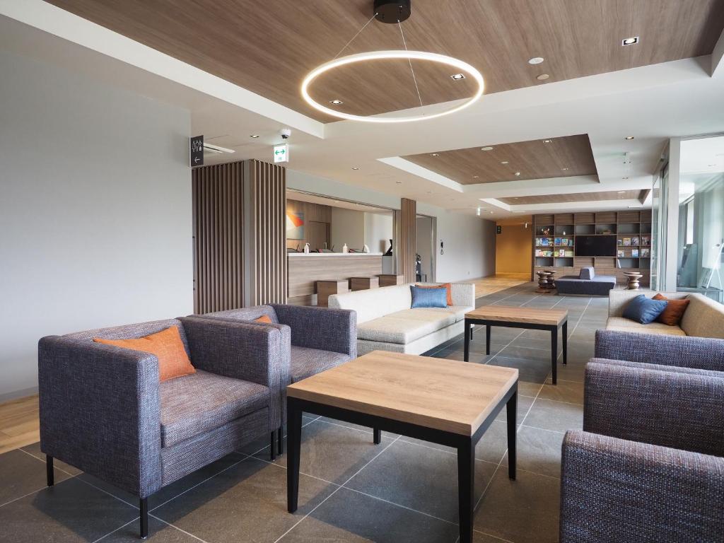 Posezení v ubytování Tabino Hotel Kashima