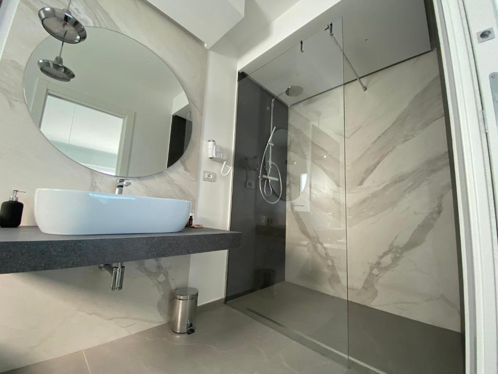 Kúpeľňa v ubytovaní Il Mare di Giù Boutique Guesthouse