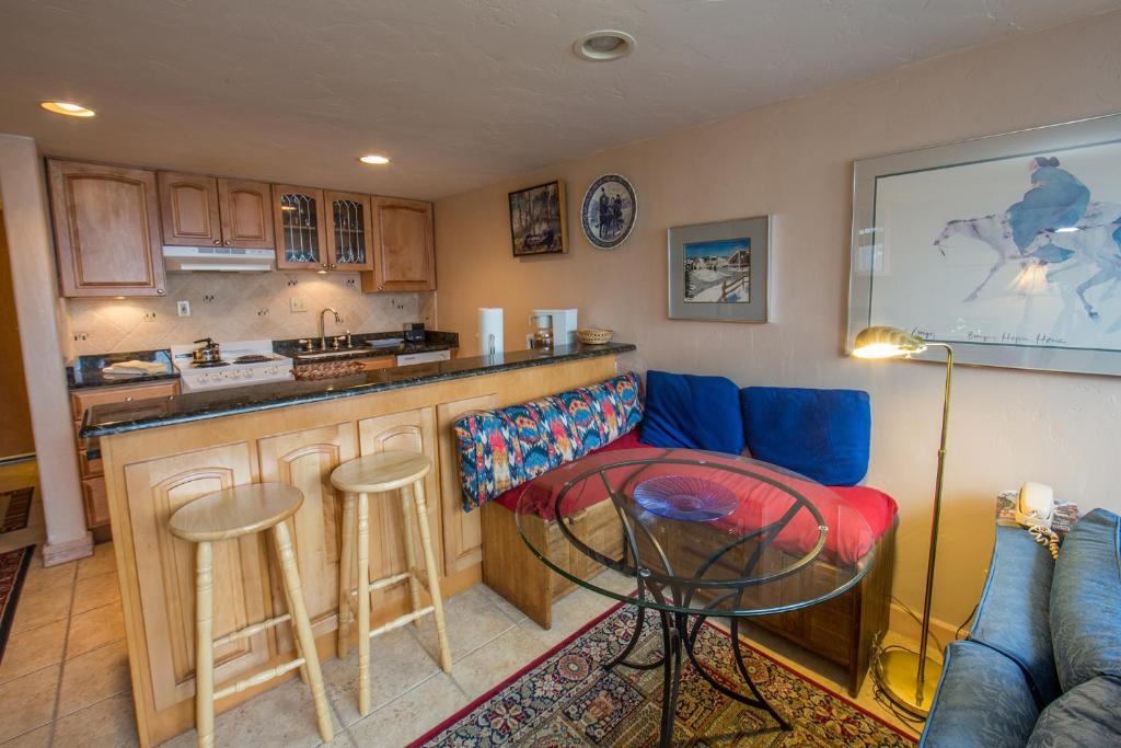 Kuchyň nebo kuchyňský kout v ubytování Homestake Condos by Vail Realty