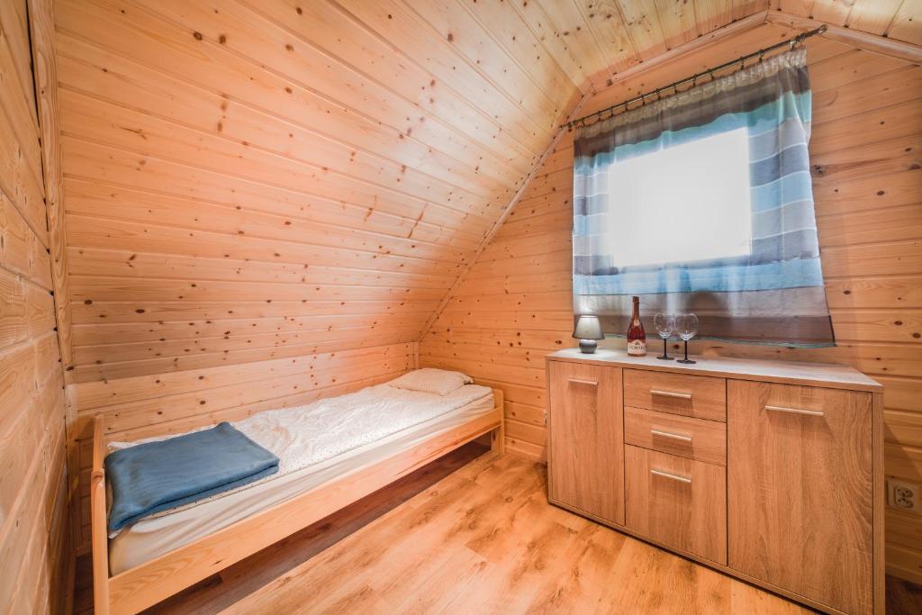 Postel nebo postele na pokoji v ubytování Morska Bryza