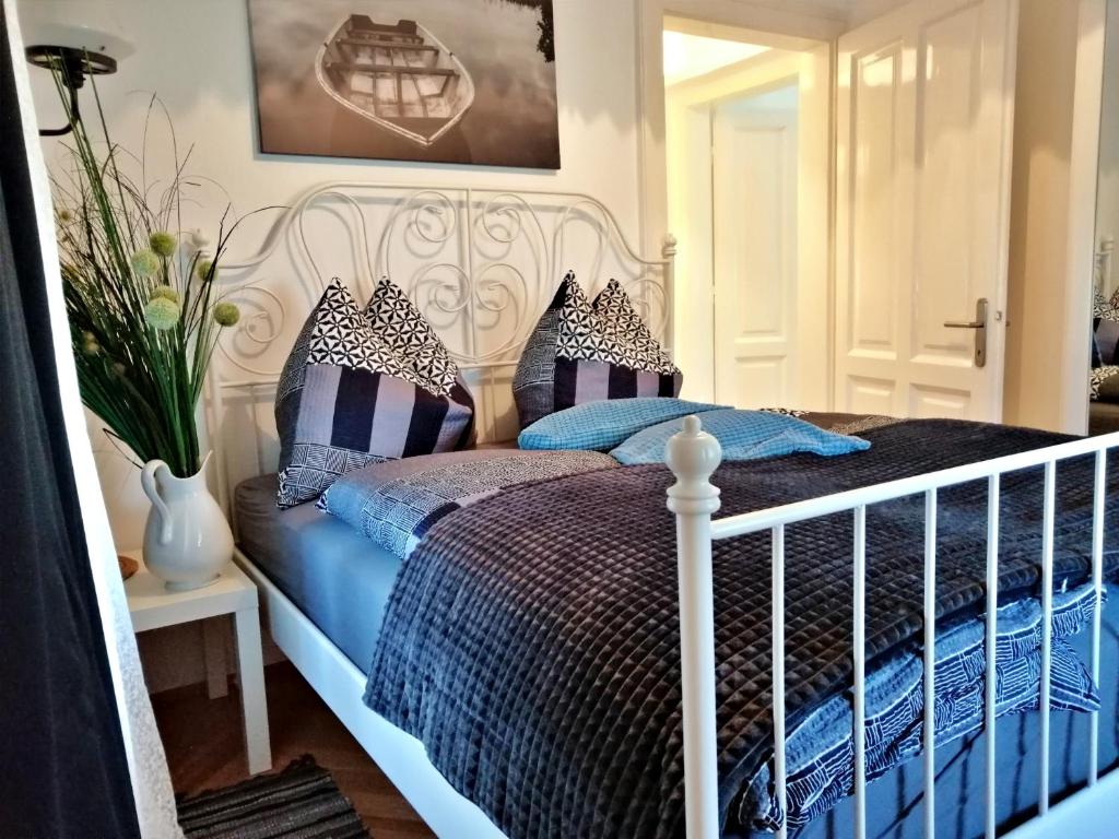 Voodi või voodid majutusasutuse Villa Komposch - adults only toas