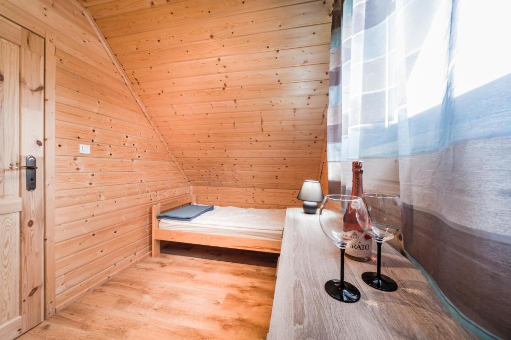 Postel nebo postele na pokoji v ubytování Morska Bryza