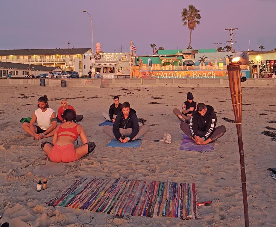 Hosté ubytování ITH San Diego Beach Bungalow Surf Hostel