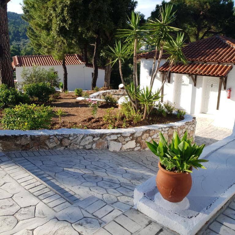 Zahrada ubytování Villa Elpiniki