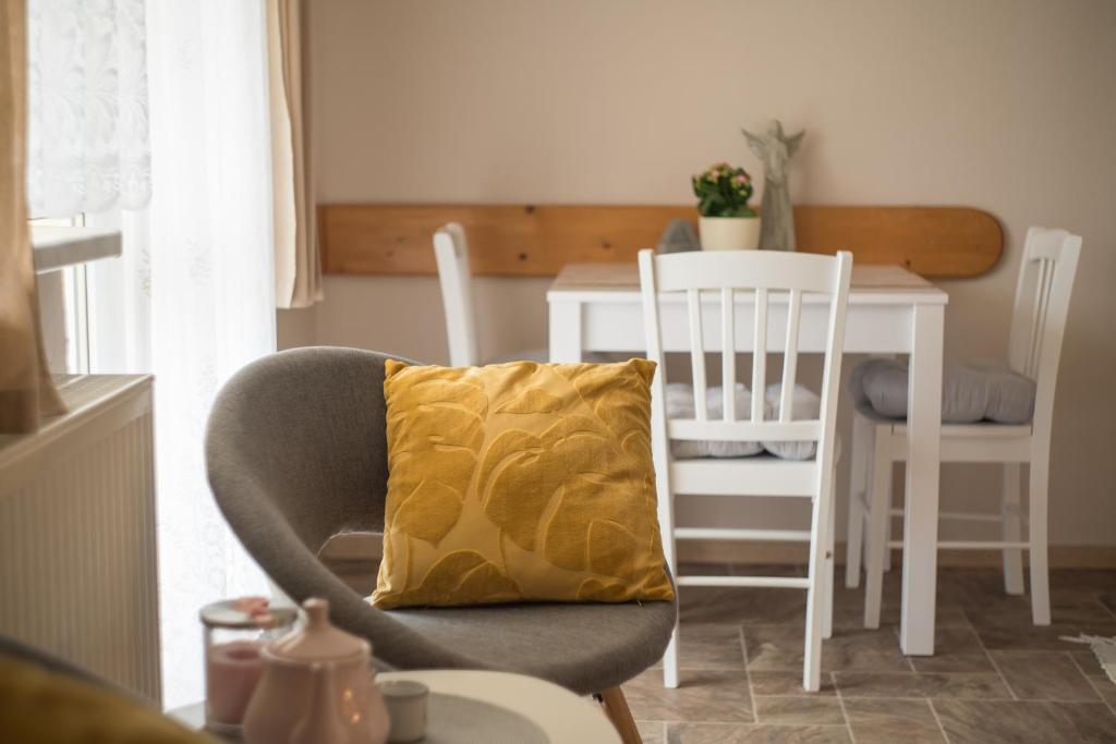 Oleskelutila majoituspaikassa Apartmány U Sjezdovky