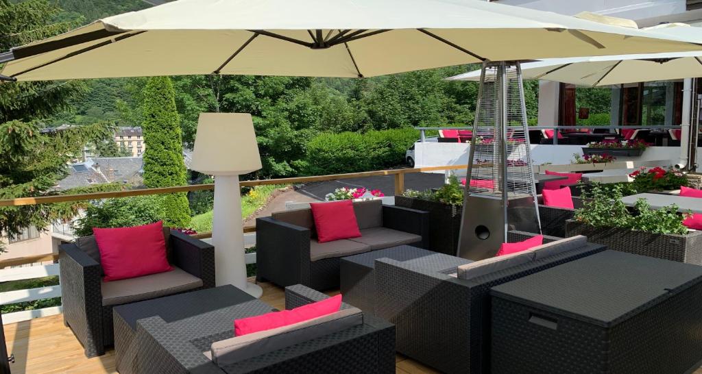 Posezení v ubytování Hotel Le Panorama