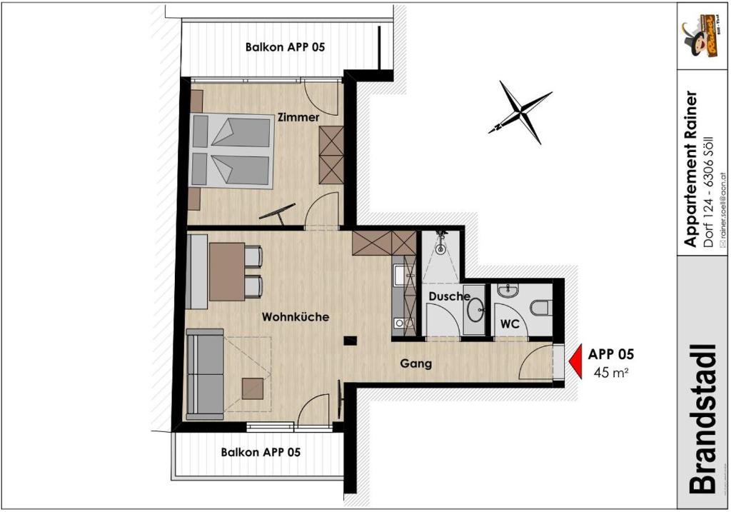 Apartment Rainer - mittendrin - 3