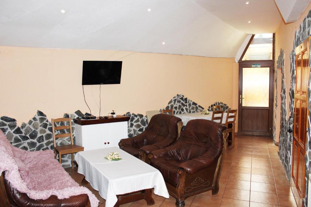 Posezení v ubytování Apartmany St. Maria