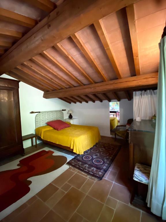 Postel nebo postele na pokoji v ubytování Agriturismo Attulaio