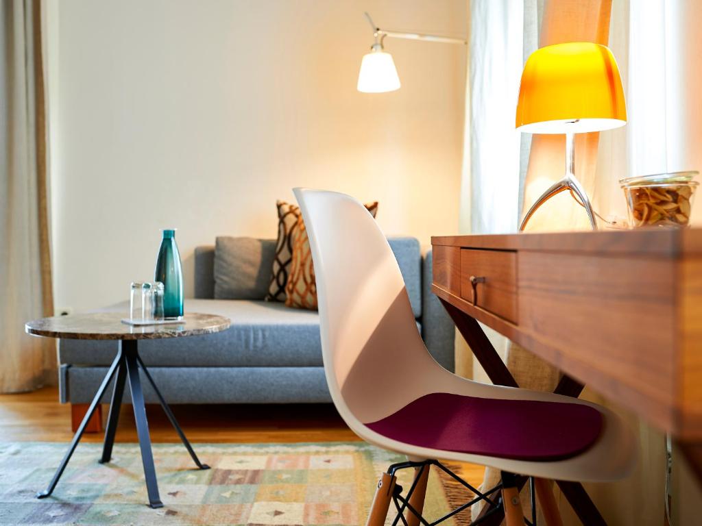 Posezení v ubytování Boutique & Design Hotel AUERSPERG