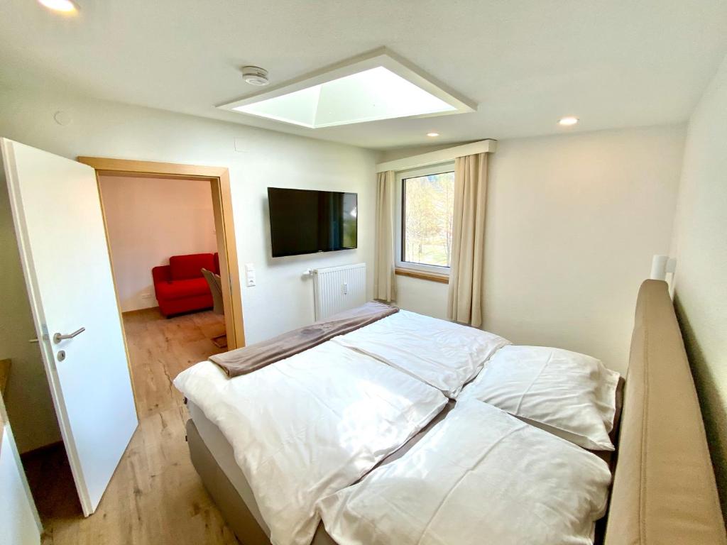 Posteľ alebo postele v izbe v ubytovaní Loft in Wasserstrasse