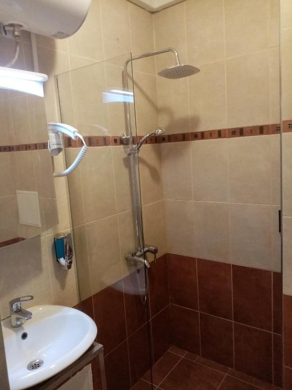Koupelna v ubytování Benita Inn apartments
