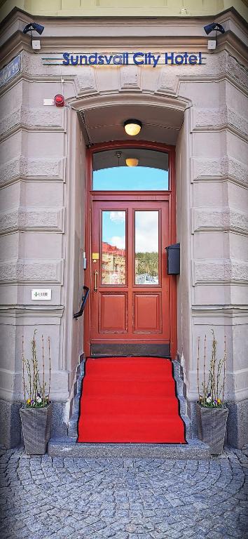 Exteriér nebo vchod ubytování Sundsvall City Hotel