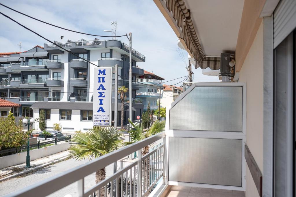 Budynek, w którym mieści się apartament