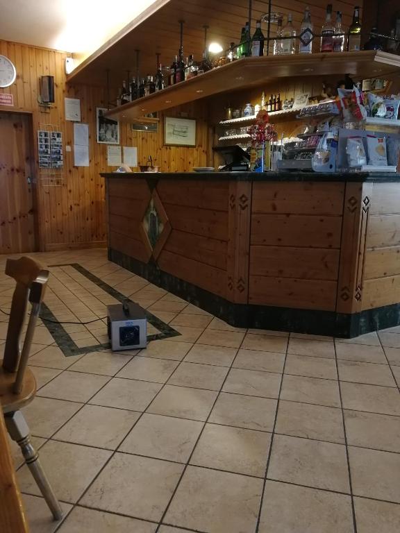 Lounge nebo bar v ubytování Albergo Ristorante Baraglia