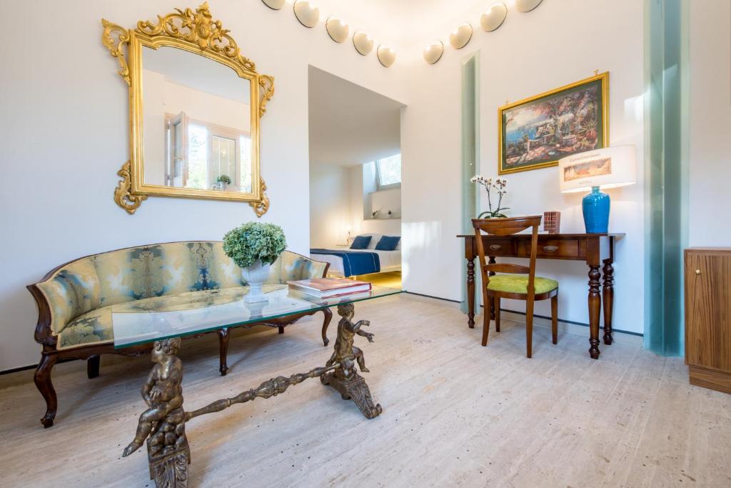 Posedenie v ubytovaní DA Rooms