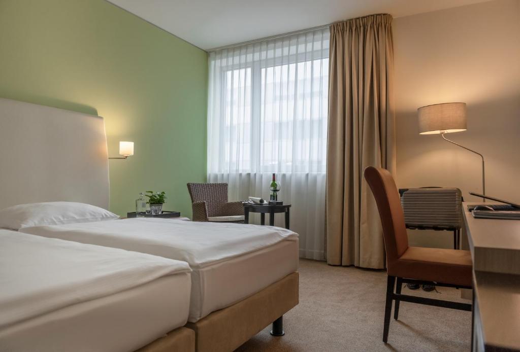 Tulip Inn Hotel Düsseldorf Arena - 2 Minuten Fußweg zur Messe - Resim 26