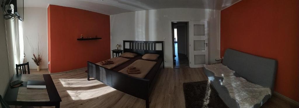 Posezení v ubytování Ubytování s vyhlídkou