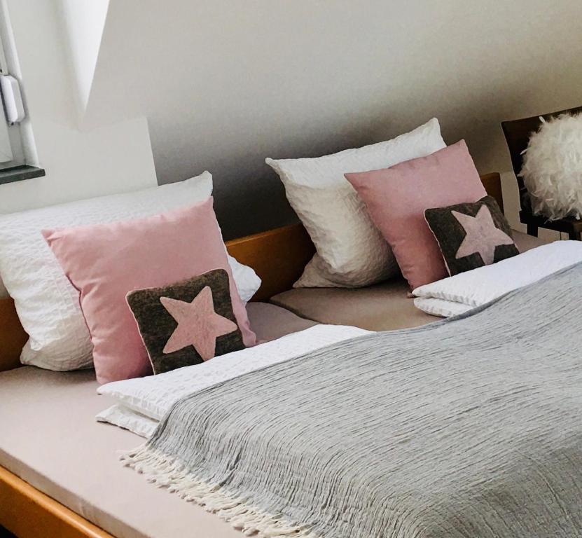 Postel nebo postele na pokoji v ubytování Apartment Urlaubsrausch am Möhnesee