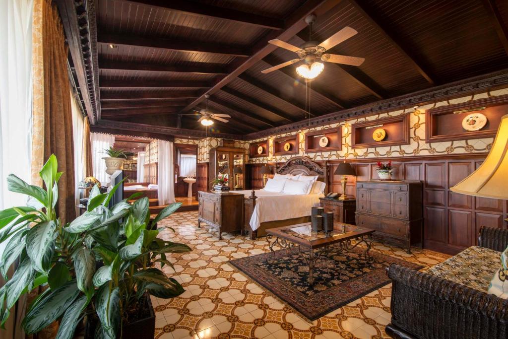 Posezení v ubytování Grano de Oro Hotel