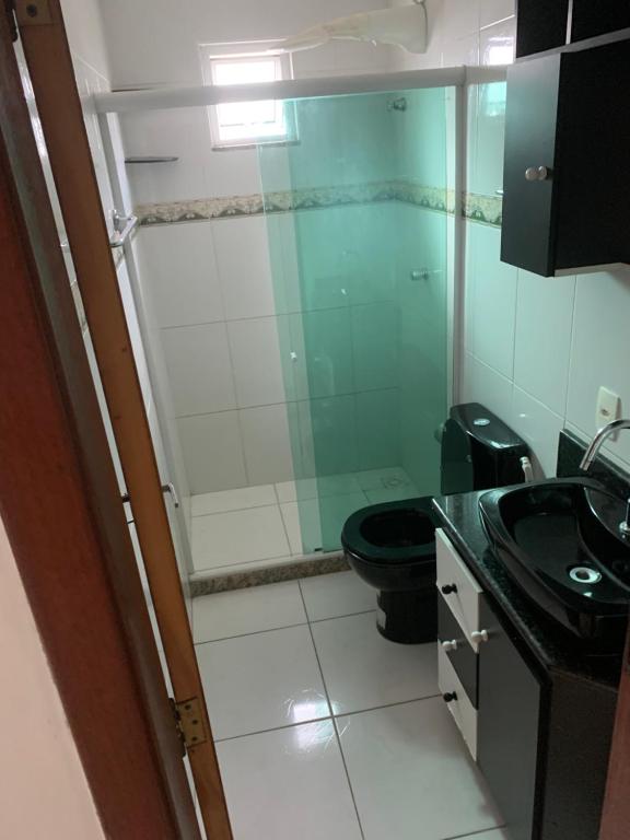 Kuchyň nebo kuchyňský kout v ubytování Porto das Palmeiras Hostel