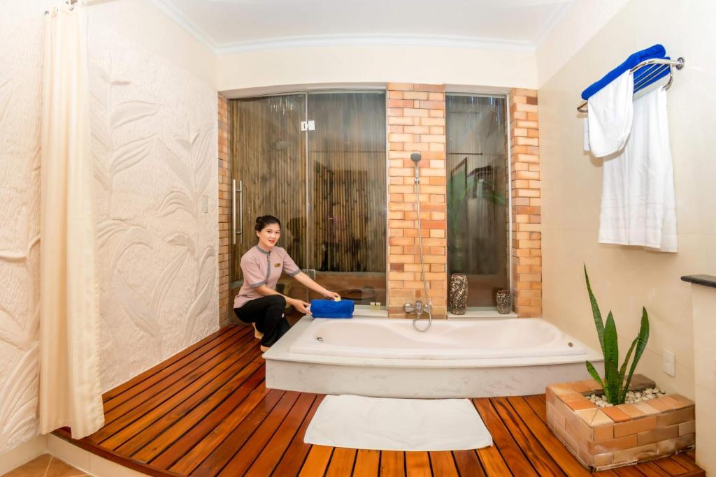 Biệt Thự Suite Giường Đôi Sát Biển