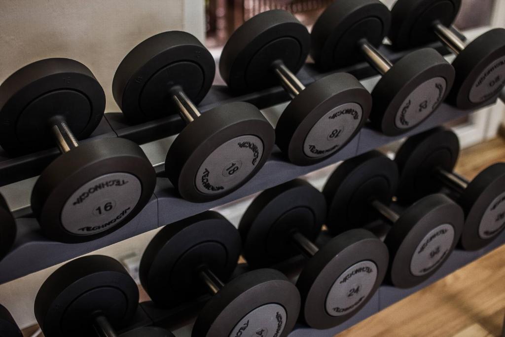 Fitness centrum a/nebo fitness zařízení v ubytování Sands Suites Resort & Spa