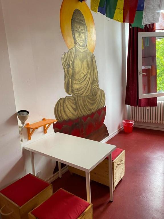 Posezení v ubytování instantSleep Backpackerhostel St Pauli