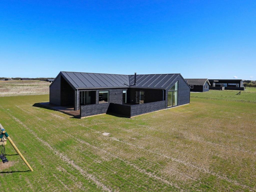 Bygningen som feriehuset ligger i