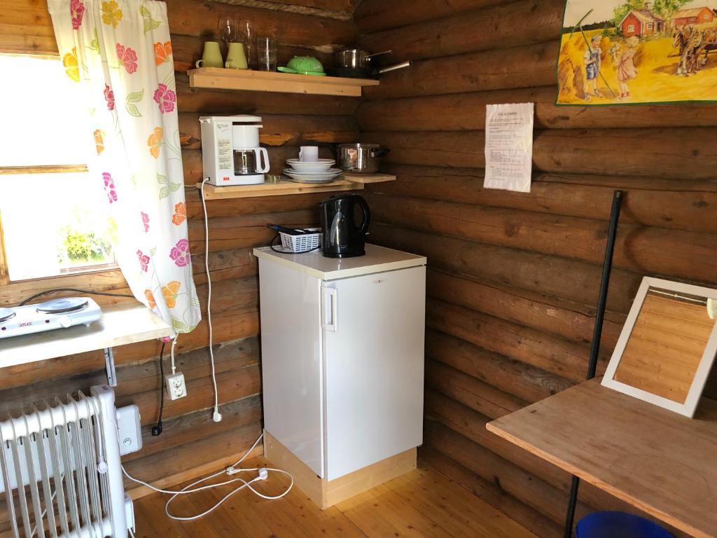 Kuchyň nebo kuchyňský kout v ubytování Lane Loge
