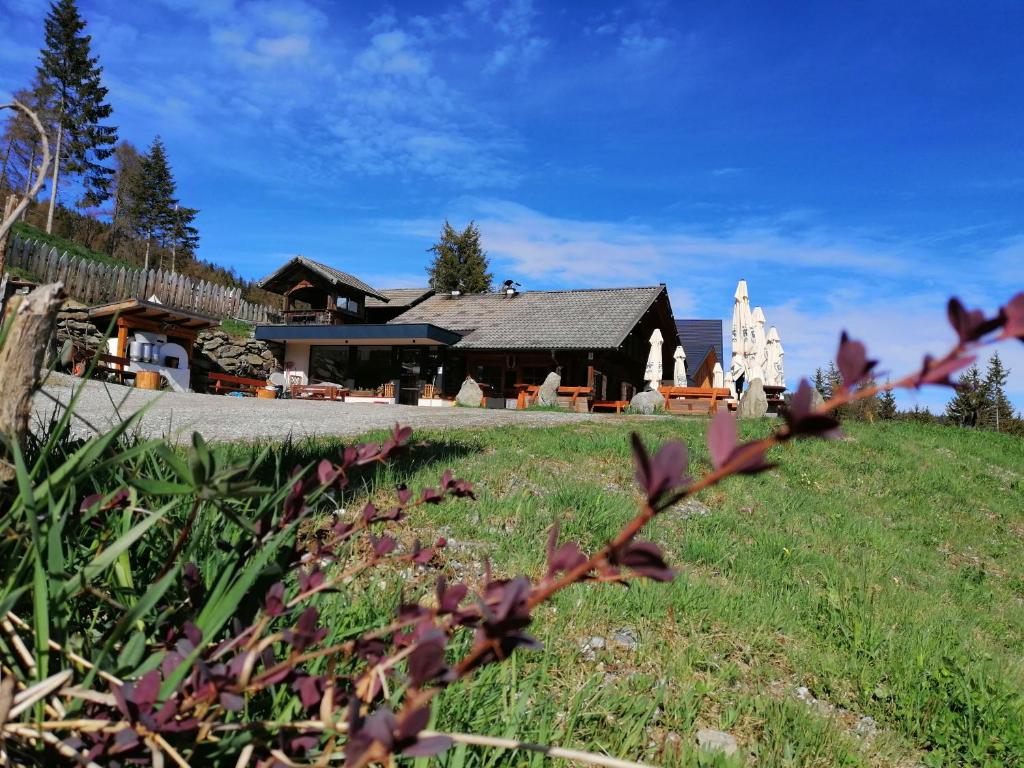 Zahrada ubytování Oberhauser Hütte Rodenecker - Lüsner Alm