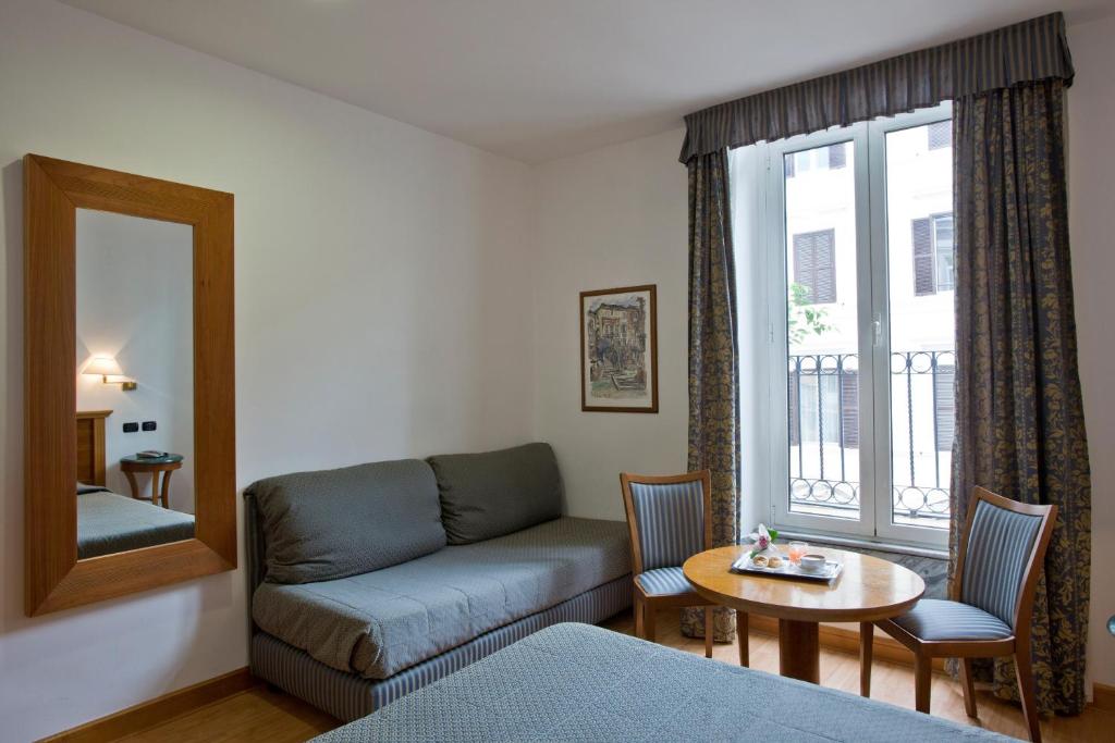 Posezení v ubytování Hotel Diplomatic