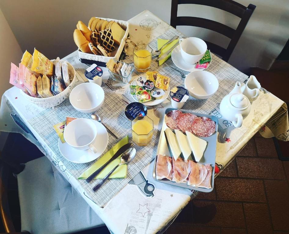 Cibo presso il bed & breakfast o nelle vicinanze