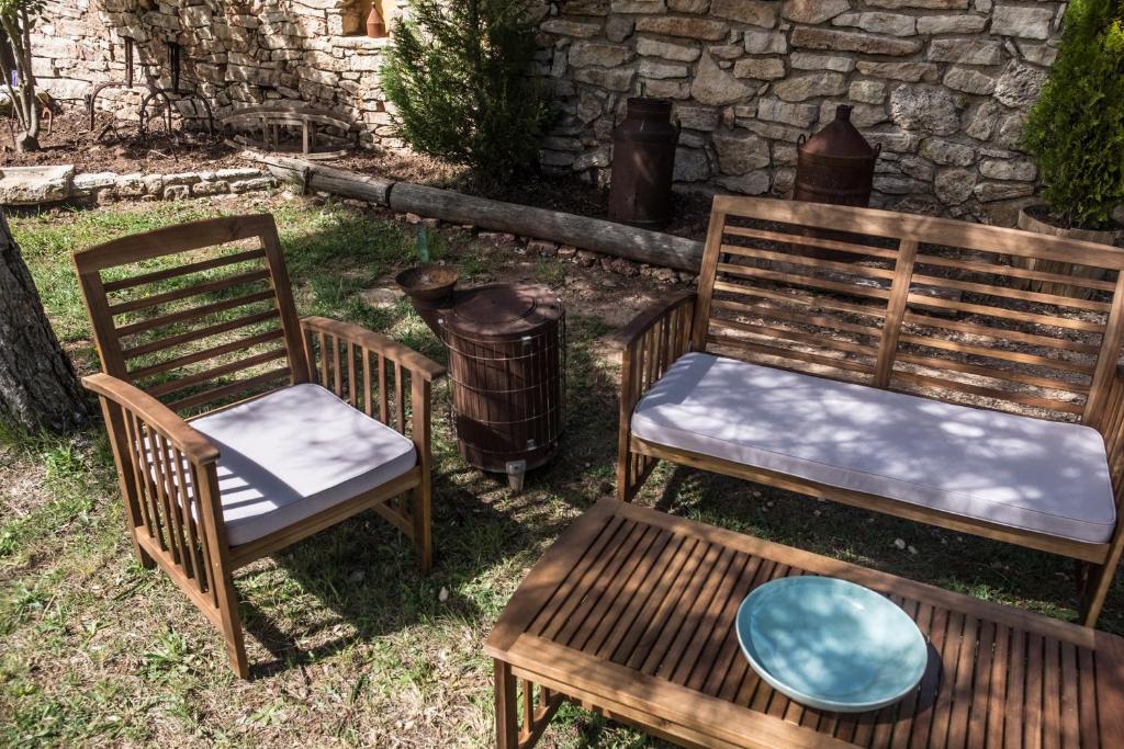 Zahrada ubytování Mas de l'Arlequi