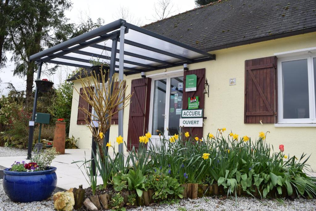 Zahrada ubytování La Pointe Camping