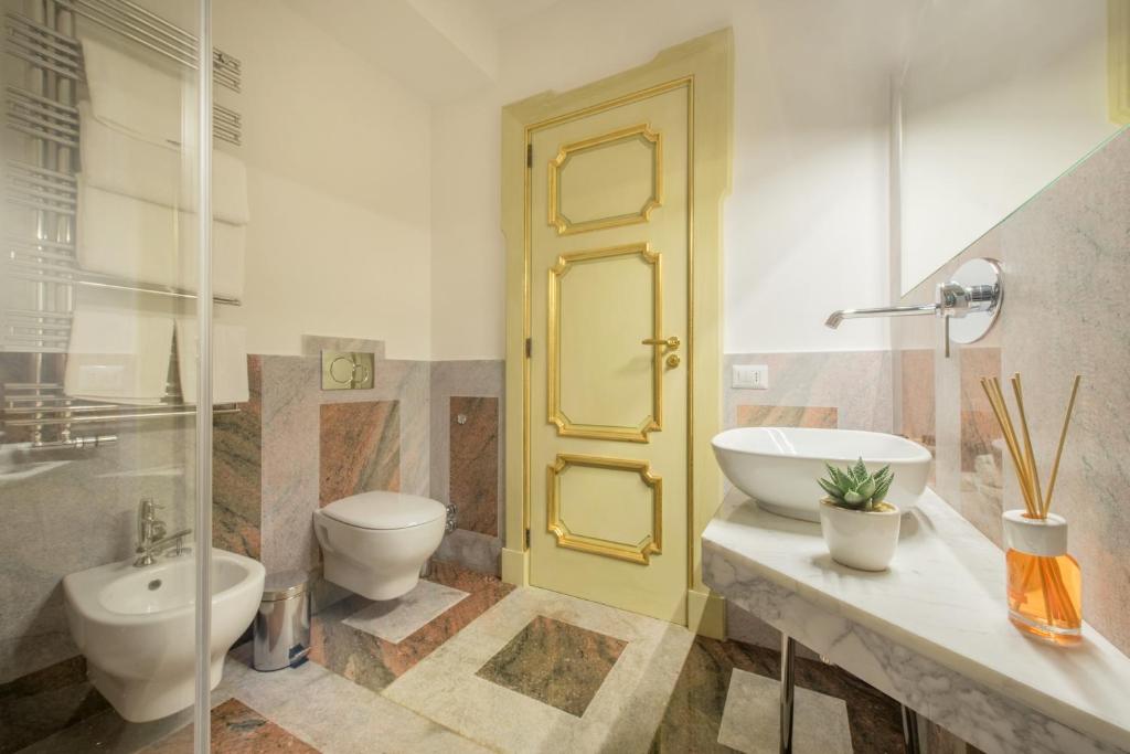 Kúpeľňa v ubytovaní DA Rooms