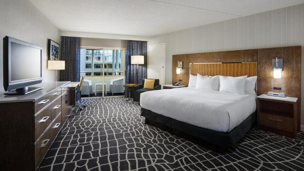 Postel nebo postele na pokoji v ubytování Hyatt Regency Princeton