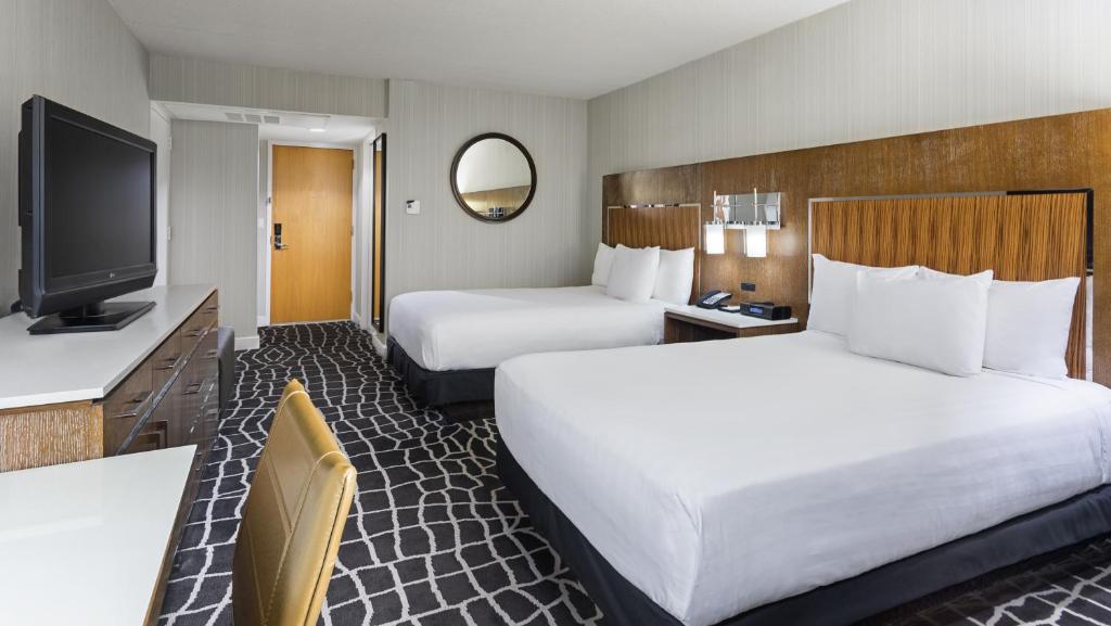 Postel nebo postele na pokoji v ubytování Hyatt Regency Princeton