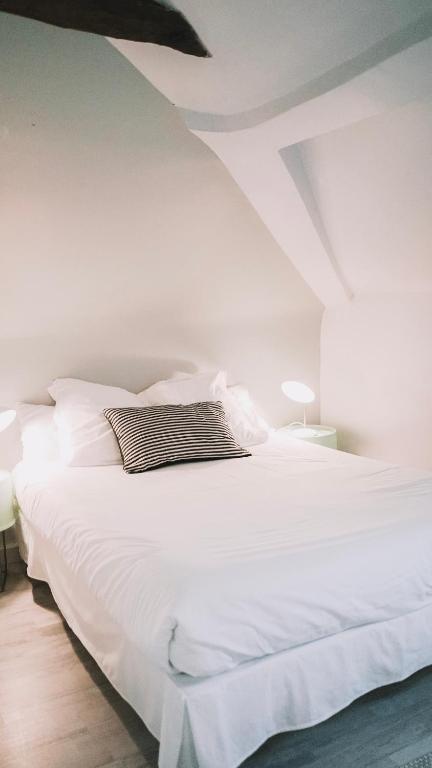Postel nebo postele na pokoji v ubytování Coliving Biarritz