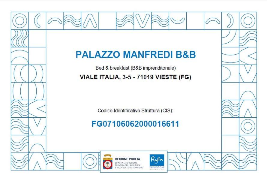 Fotografie z fotogalerie ubytování B&B Palazzo Manfredi Vieste, Fronte mare con Parcheggio ve Vieste