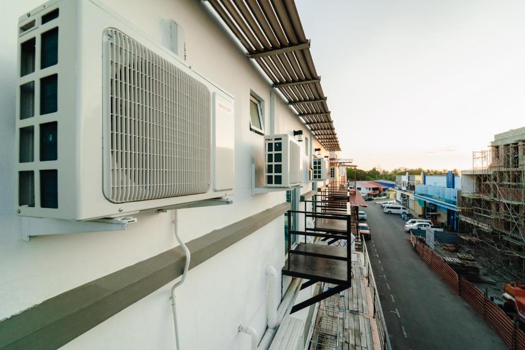 Balkón nebo terasa v ubytování Perfect Hub Semporna
