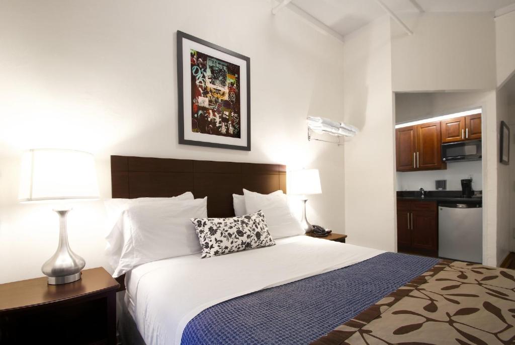 Postel nebo postele na pokoji v ubytování Hotel 309