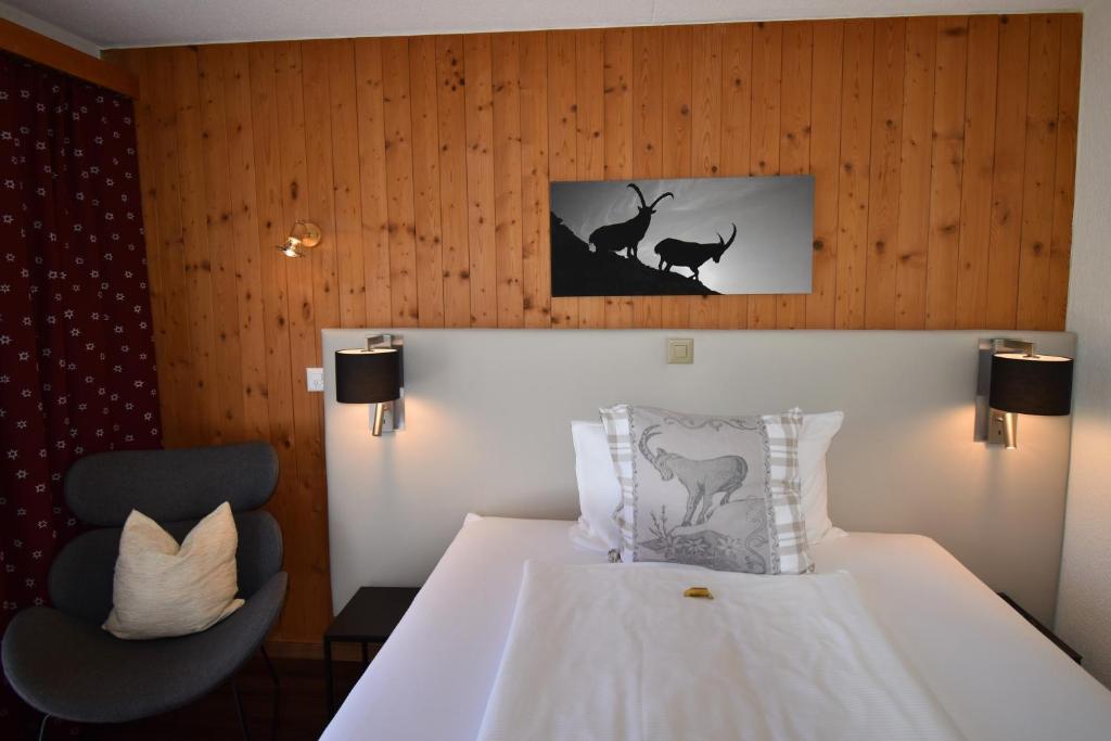 Postel nebo postele na pokoji v ubytování Hotel Cabana