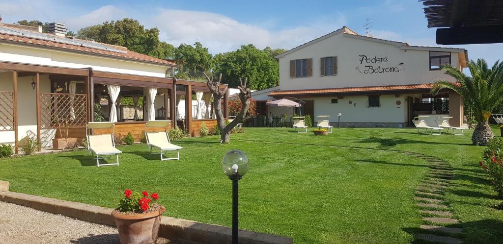 Vonkajšia záhrada v ubytovaní Agriturismo Diaccia Botrona