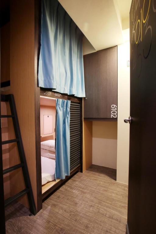 Postel nebo postele na pokoji v ubytování Loosha Hostel