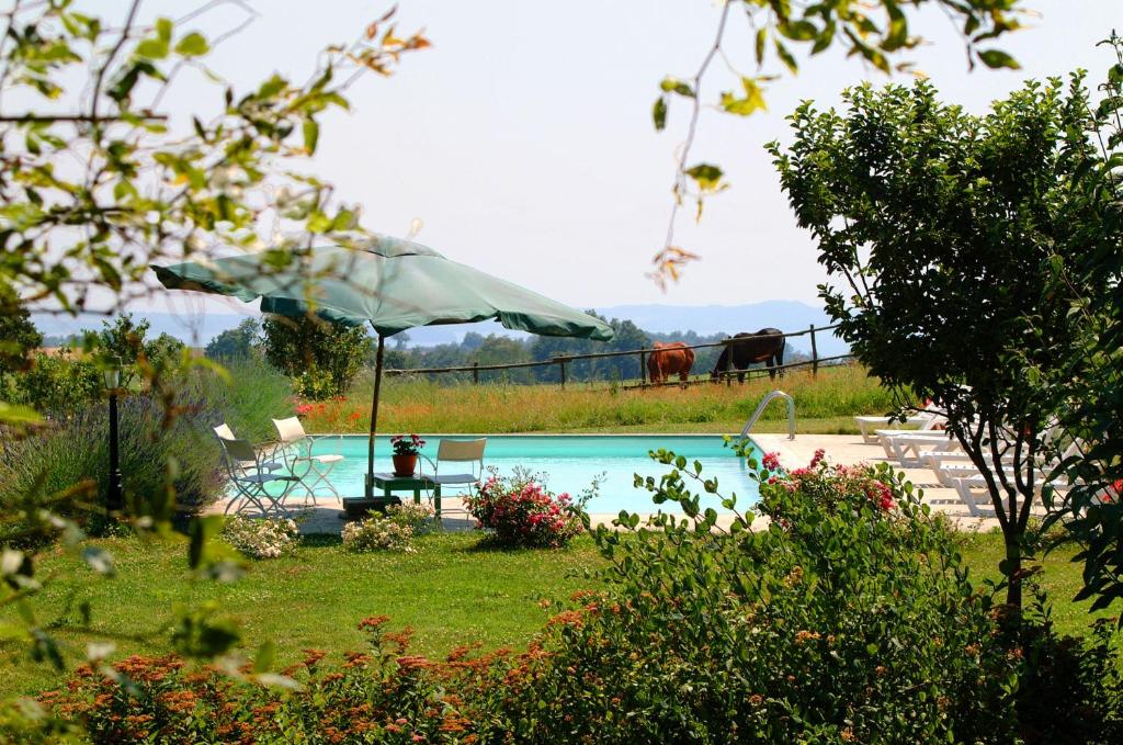 Bazén v ubytovaní Panoramic villa with pool alebo v jeho blízkosti
